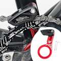 Miniatyrbild 5 av 5: 1/2/3 Universal Kedjeguide i aluminiumlegering för MTB-cykel Axis red 1 Pc