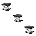 Miniatyrbild 1 av 5: 1/2/3 justerbar lyftplattform 360 roterbar utrustning 3PCS