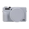 Miniatyrbillede 1 af 4: Blødt silikoneetui med linsebeskytter til Canon PowerShot G7 X Mark III / G7X3{ad} Grå