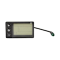 Miniatyrbild 1 av 5: S866 Elektrisk Cykel LCD Display E-Bike Elektrisk Scooter Display Mätare Kontrollpanel med Vattentät LGL Black