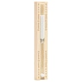 Miniatyrbild 7 av 10: vidaXL 2-i-1 Bastutermometer & Hygrometer Timglas Set Massiv Furu 700