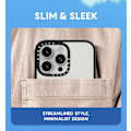 Pikkukuva 4 / 5: CASETiFY Compact iPhone 16 Pro Max -kuori [1,2 m pudotussuoja (kaksinkertainen sotilastason suojaus)/Ohut/Kevyt] - Kelluva Kapybara - Kirkas Musta