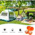 Miniatyrbild 5 av 5: 2-pack Bärbar Äggförvaringslåda i Plast, Ägg Skyddsfack