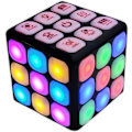 Miniatyrbillede 1 af 5: Magic Cube | Blinkende Terning | 7-i-1 Håndholdt Spil til Børn | Hukommelse & Hjernetræning