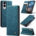 Miniatyrbillede 1 af 5: Samsung Galaxy S25 Edge 5G Etui CaseMe 013 Multifunktionelt Horisontalt Flip Læder {ad} Blå