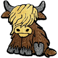 Miniatyrbillede 3 af 5: Highland Cow Dørmatte Køer  Tæppe Bademåtte Skridsikker Beskidt Badeværelse Bademåtte Modstå