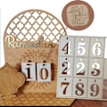Pikkukuva 2 / 5: Puinen Ramadanin Adventi-kalenteri 2024, Eid-kalenteri DIY