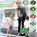 Miniatyrbild 6 av 6: Montessori Aktivitetsbräda för Småbarn, Sensorisk Bräda Pedagogiska Aktiviteter för att Lära Finmotorik, Presenter till Flickor Pojkar Småbarn