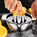 Miniatyrbillede 1 af 5: Frugt håndpresset citrus citron saftpresser, multifunktionel manuel saftpresser værktøj