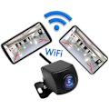 Miniatyrbild 3 av 5: HD WIFI Trådlös Backkamera Backkamera för Bil Fordon WiFi Backkamera med Mörkerseende IP67 Vattentät LCD Trådlös Backning
