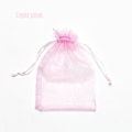 Pikkukuva 1 / 5: 100kpl 22 Väriä 7x9 9x12 10x15 13x18 Cm Kiristettäviä Organzapusseja Korut vaaleanpunainen{ad} light pink 13x18cm 100pcs
