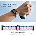 Miniatyrbillede 2 af 6: Elastiske armbånd, kompatible med Fitbit Charge 5/Fitbit Charge 6 armbånd til mænd og kvinder, åndbare og justerbare E