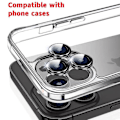 Pikkukuva 2 / 5: Linssin suojakalvo iPhone 14 13 Pro Max 12 11 kameralle