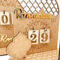 Pikkukuva 3 / 5: Puinen Ramadanin Adventi-kalenteri 2024, Eid-kalenteri DIY