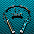 Pikkukuva 1 / 5: Langattomat Bluetooth-kaulakuulokkeet urheiluun, nappikuulokkeet