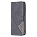Miniatyrbillede 5 af 5: BINFEN COLOR BF05 Etui til TECNO Pova 5 Pro 5G PU Læder Flip Stand Telefon Cover - Grå Multifarvet【ad】 Multicolor Black