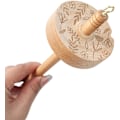 Miniatyrbillede 1 af 5: Drop Spindle, Garn Drop Spindle Top Hvirvel Spin Træ Håndspinding Uld Starter Spin