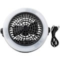 Pikkukuva 1 / 5: LED-telttatuuletinvalo, kannettava 12 LED USB-ladattava telttalyhtyvalaisin ulkoiluun, retkeilyyn ja vaellukseen