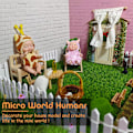 Miniatyrbild 5 av 5: Sött Litet Dockset, Miniatyr Återfödd Babydocka i Plast, Överraskningspresent för Barn (Badrocksserie) Bathrobe Series