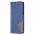 Miniatyrbillede 5 af 5: BINFEN COLOR BF05 Etui til TECNO Pova 5 Pro 5G PU Læder Flip Stand Telefon Cover - Grå Multifarvet【ad】 Multicolor Blue