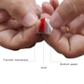Miniatyrbillede 3 af 5: 2 stk. Bilspejl Stickers Dekoration DIY Bilsticker Side Dekal Stripe