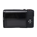 Miniatyrbillede 2 af 4: Blødt silikoneetui med linsebeskytter til Canon PowerShot G7 X Mark III / G7X3{ad} Svart