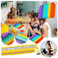 Pikkukuva 3 / 4: Popit Fidget Pop It Rainbow Pyöreä - CE-hyväksytty