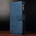 Miniatyrbillede 5 af 5: Kompatibel med Case Galaxy A52 5g/4g Case Magnetisk Læder Lynlås Pung Shell Cover Case Til Samsung Galaxy A52 5g/4g Blå
