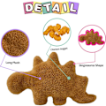 Miniatyrbild 3 av 5: Dino Nugget Kudde, Stegosaurus - 18 tum Mjuk Dinosaur Kyckling Nuggets Kudde