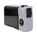 Miniatyrbillede 3 af 4: Blødt silikoneetui med linsebeskytter til Canon PowerShot G7 X Mark III / G7X3{ad} Grå