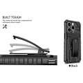Miniatyrbillede 10 af 10: Iphone 11 -Multifunktions panseretui med kortslot og bagclips - SORT