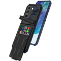 Miniatyrbild 4 av 7: Iphone 13 PRO  Fodral med 2 kreditkortshållare -Anti-Shock Armor Kickstand