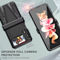 Miniatyrbillede 1 af 10: Samsung GalaxyZ FLIP 4- Etui Stødsikker magnetisk Armor Case - SORT