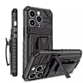 Miniatyrbillede 1 af 10: Iphone 11 -Multifunktions panseretui med kortslot og bagclips - SORT