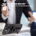 Miniatyrbillede 2 af 10: Iphone 11 -Multifunktions panseretui med kortslot og bagclips - SORT