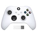 Trådløs spilcontroller-adapter kompatibel med Xbox One, Xbox Series X/S hvid White