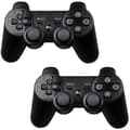 2 stk PS3 trådløs kontroller Svart