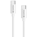 USB-C-kabel 60W 3m Vit