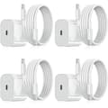 2-pack - Laddare för iPhone - Snabbladdare - Adapter + Kabel 20W Vit 2-pack Samsung (NT) 2-Pack Samsung 2-Pack Samsung 2-Pack Samsung