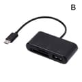Pikkukuva 8 / 11: USB C 3-in-1-keskitinmuunnin Type C -sovitin SD-kortinlukija Macille Micro One-size Micro One-size Micro One-size