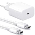 iPhone - Hurtiglader - Adapter + Kabel 20W USB-C Hvit 10-pakning iPhone 10-pakning iPhone 10-Pack iPhone