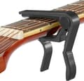 Gitarr Capo Snabbt Byte Capo för 6-strängad Akustisk Gitarr Elgitarr Klassisk Gitarr Ukulele Capo (Svart) Svart