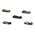Miniatyrbild 3 av 6: MAJORETTE Formula-E Box 5 Metal Vehicles 1/64:e - Glow in the dark - Display box - Flerfärgad Flerfärgad