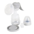 Pikkukuva 4 / 4: Cangaroo manuaalinen rintapumppu Cara Silicone tutti koko 0 pullo 150 ml, venttiili [harmaa] Grå