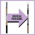 Miniatyrbillede 4 af 4: Maybelline Brow Ultra Slim mørkebrun øjenbrynsblyant Dyb brun