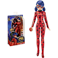 Miniatyrbillede 1 af 6: Bandai - Miraculous Ladybug and Cat Noir - Dukke - Ladybug - Marinette - 26 cm artikuleret modedukke - P50014 Flerfärgad