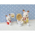 Miniatyrbillede 2 af 6: SYLVANIAN FAMILIES - 5286 - Badeværelset - Landsbyen Blå