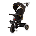 Miniatyrbillede 3 af 4: Chipolino Tricycle Max Sport 2 i 1, Kopholder, Vendbart sæde, Kurv [Sort] Svart