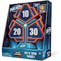 Miniatyrbillede 1 af 2: Hasbro Nerf Hit Spin Target-skydespil - Roterende skive med lys - Flerfarvet - fra 8 år og opefter Flerfärgad