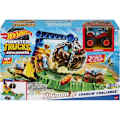 Miniatyrbillede 6 af 6: Hot Wheels-Monster Trucks Arena Smashers Challenge Loading Rhinomite HTP18 Flerfärgad